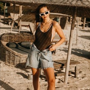 Authentic fendi one piece